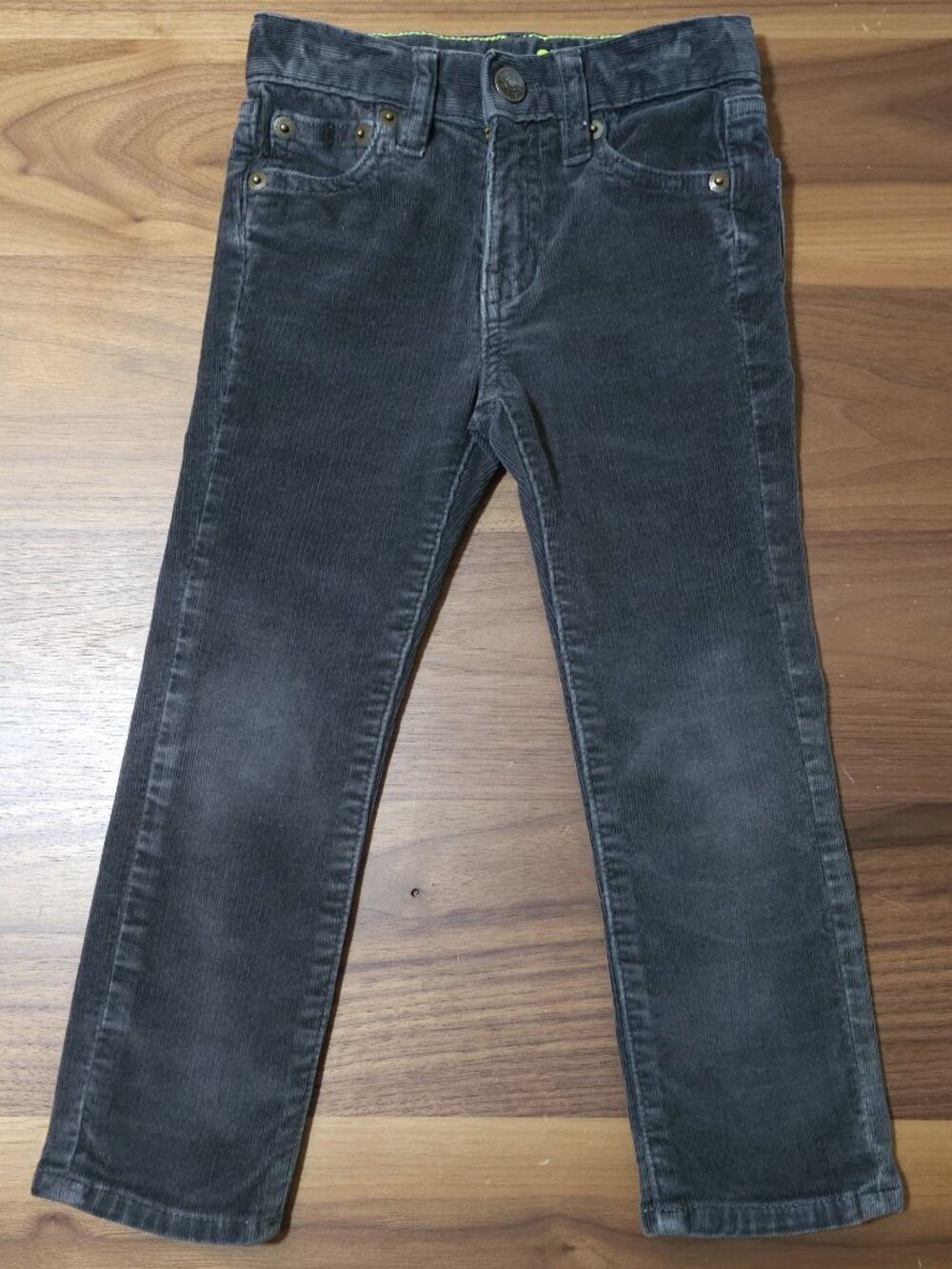 Crewcuts Stretch Corduroy Pants Boys 3 Charcoal Gray